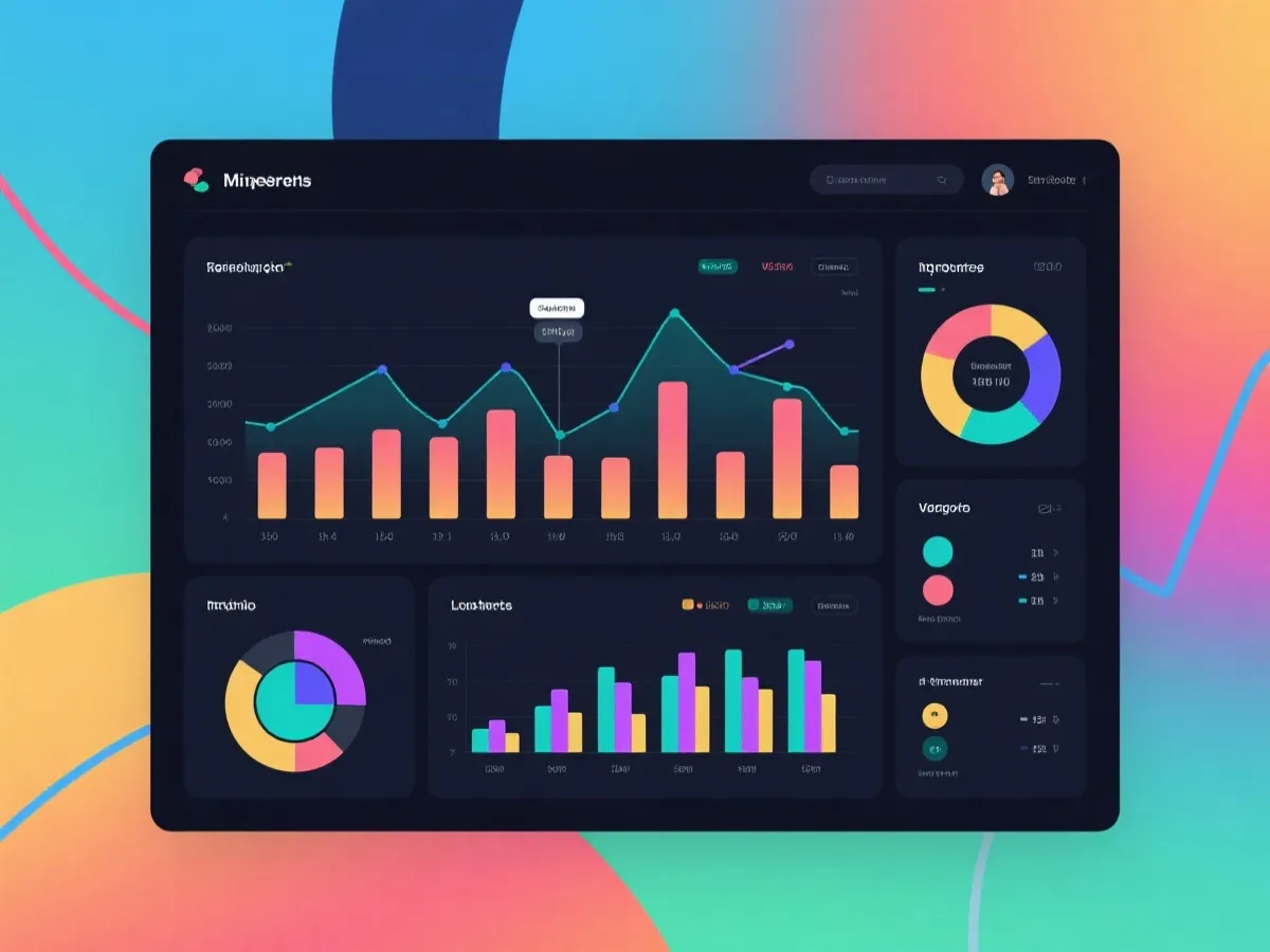 数据可视化与走势分析示意图